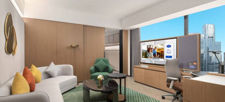 成都东大路地铁站希尔顿欢朋酒店图片