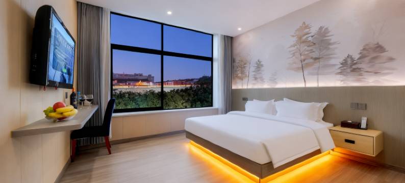 西安•TOWO｜Topping Hotel上品酒店(钟鼓楼永宁门地铁站店)图片