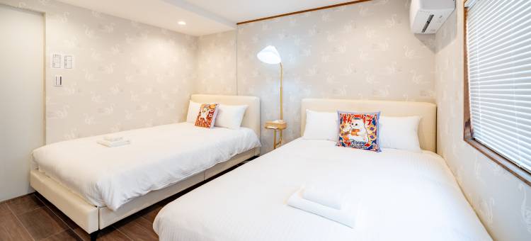 临鹤｜步行2分钟到达鹤桥站｜2浴2卫、可容纳8人(Rinka | 2-minute walk to Hakubashi Station | 2 baths, 2 toilets, sleeps 8)图片