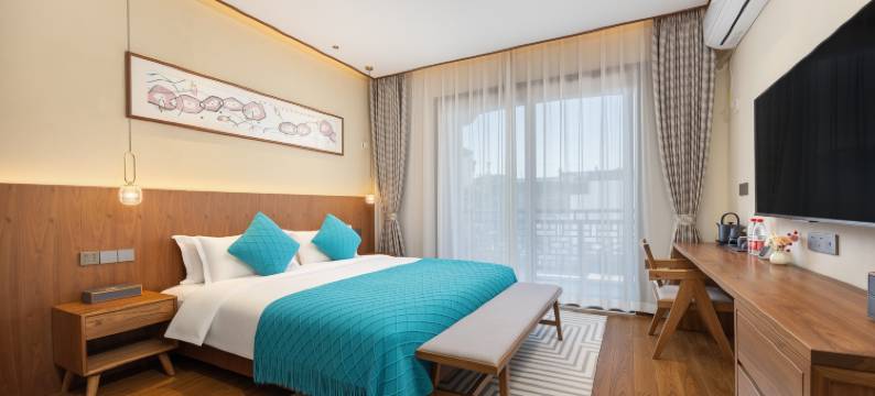 花筑·黄山东畴绿绕民宿(西溪南古村落店)图片