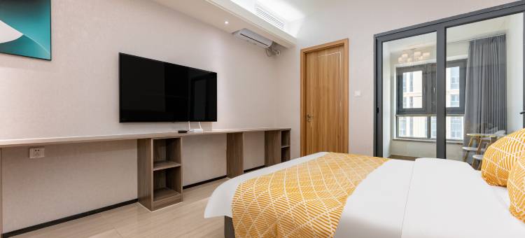 漫汀|极简主义·空间艺术氛围·城景时光酒店(山东理工大学店)图片