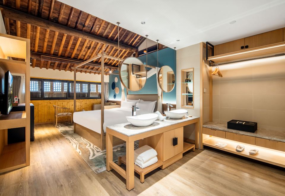 濮院时尚古镇四眼井客栈外景图