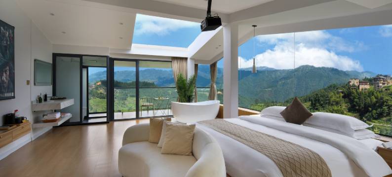 壹屋亿景270°天然观景隐居尘外Villa亲子度假美宿(龙脊梯田店)图片