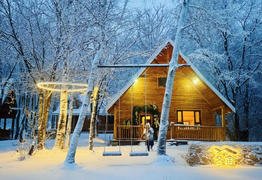 亚布力取舍四季独栋临湖民宿外景图