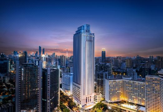 广州越秀淘金地铁站观涧酒店外景图