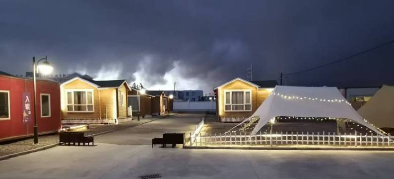 盐尚·茶卡盐湖木屋庭院民宿图片