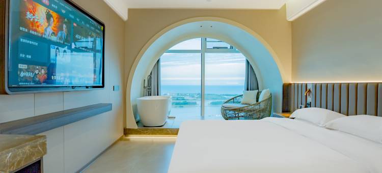 皓悦高空海景酒店(日照万平口景区万达广场店)图片