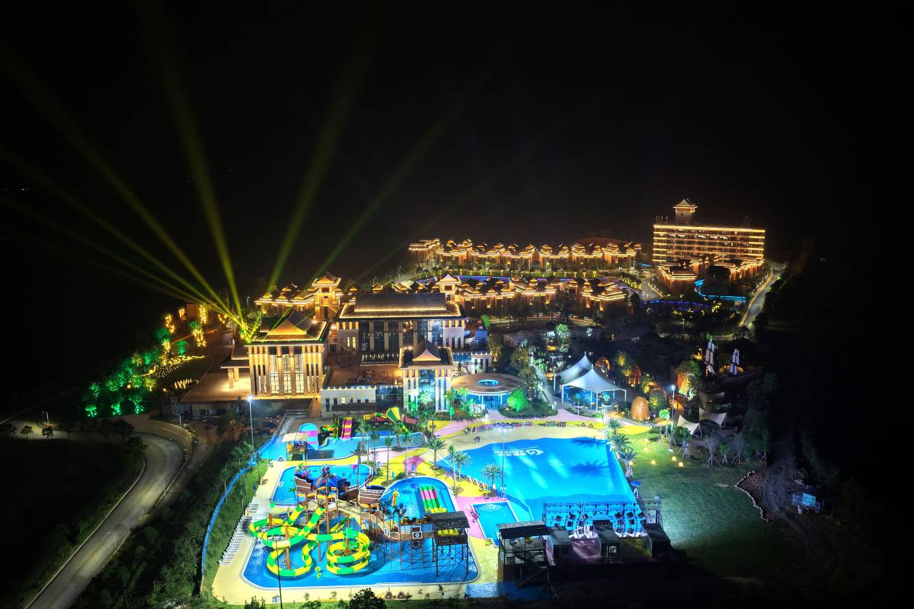 韶关龙泰翁山源温泉城图片