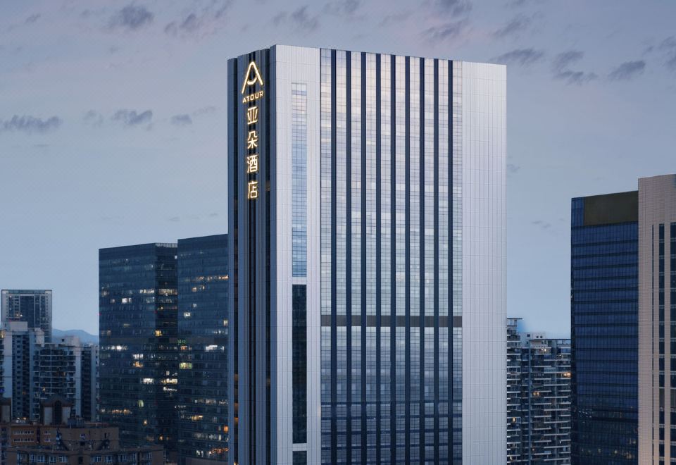 成都太古里大慈寺亚朵酒店外景图