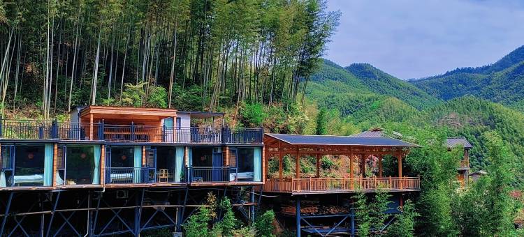 九宫山竹林下民宿图片