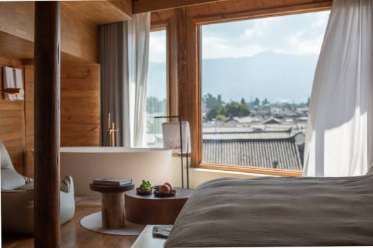一见云宽·Vista雪山古邑云端全景美宿(丽江古城大水车店)图片
