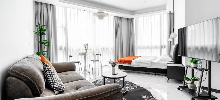 伴与久江畔复式公寓民宿(孙文西路步行街兴中广场店)图片