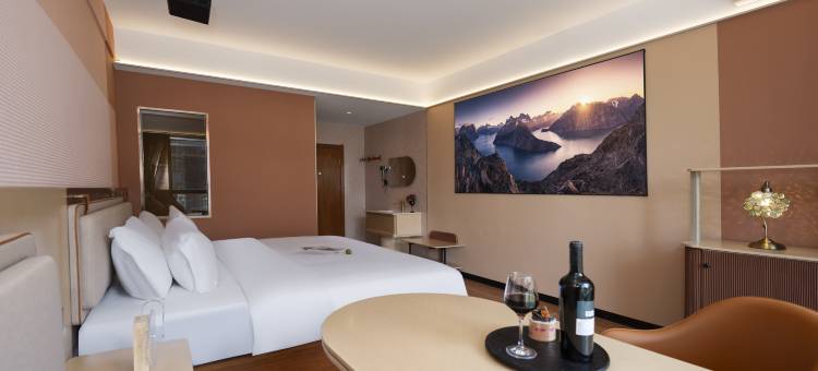 西双版纳景洪美橙•江畔观澜｜XiShuangBanna酒店(泼水广场店)图片