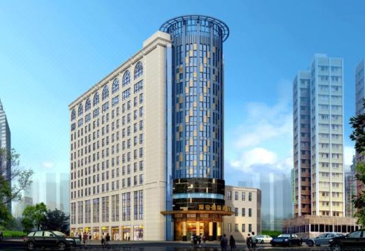 志丹聚宝假日酒店外景图