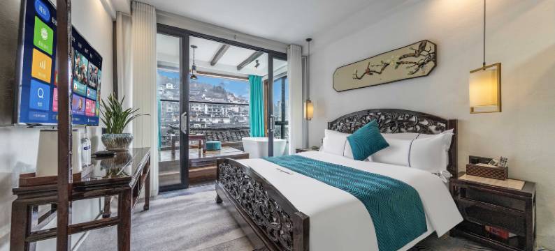 凤凰拾光·童年｜沱江180度夜景｜古城江景民宿图片