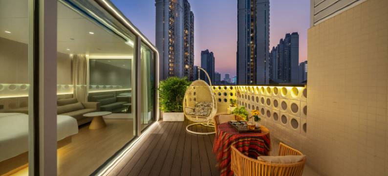 欢禧智享酒店(湛江万达广场金沙湾风景区店)图片