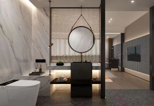 铭泉·轻竹酒店（云浮新兴汽车站筠城广场店）外景图