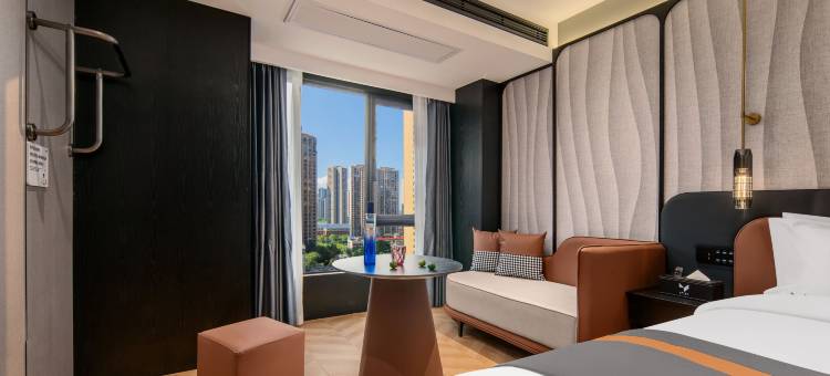 屿厘X酒店(长沙万家丽中路高桥北地铁站店)图片