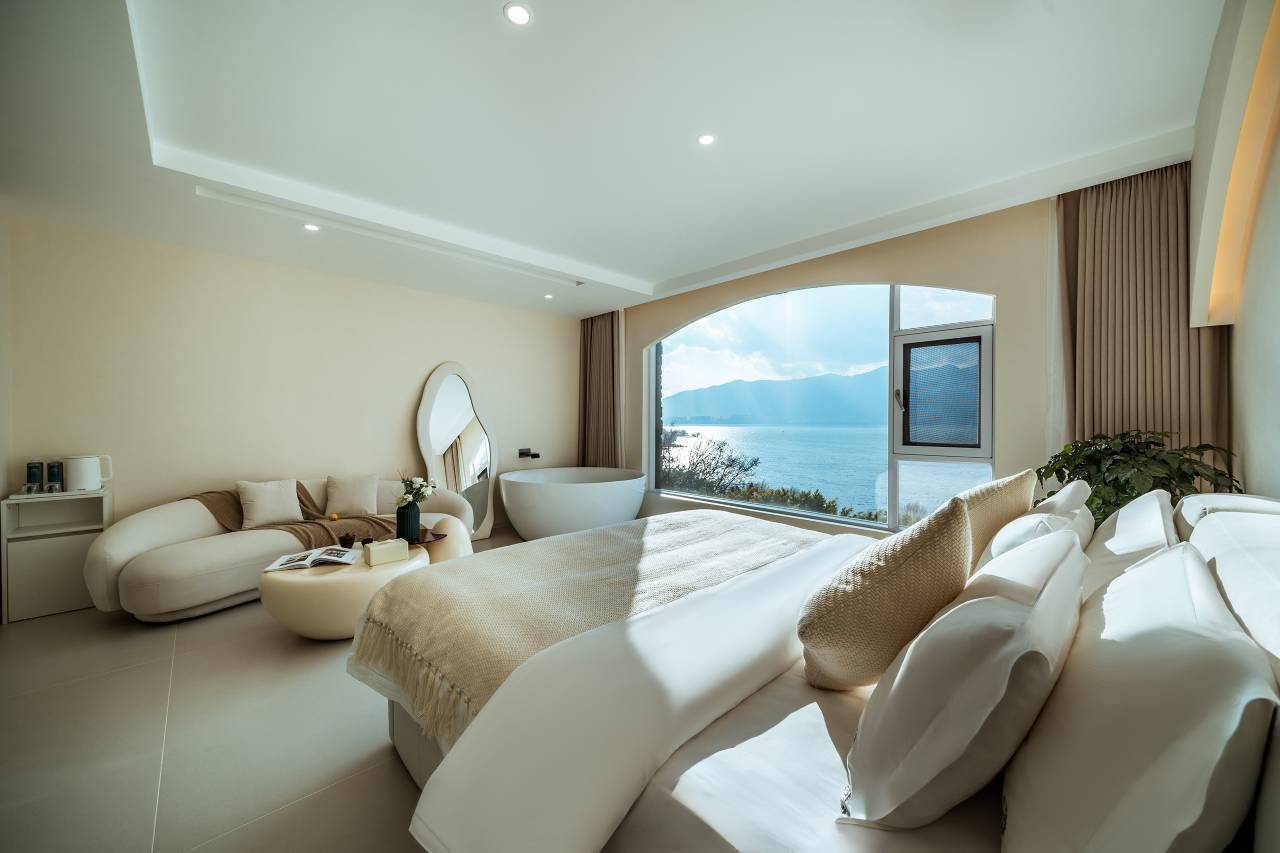 漫涂Wander·涟海云栖丨Ocean 全海景智能艺墅(大理洱海店)图片
