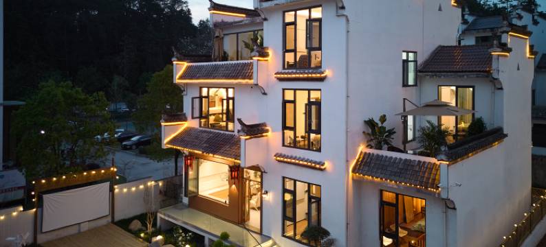 枫林晚居之家庭院(高铁站弦高古城店)图片