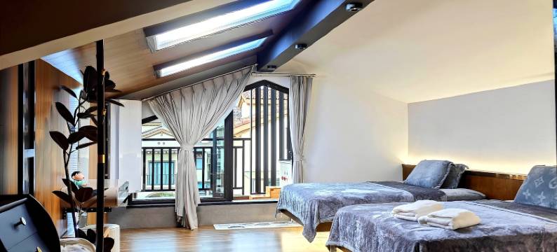 楠槿秋婵·Clond Brook·温泉度假艺术美宿(富力养生谷店)图片