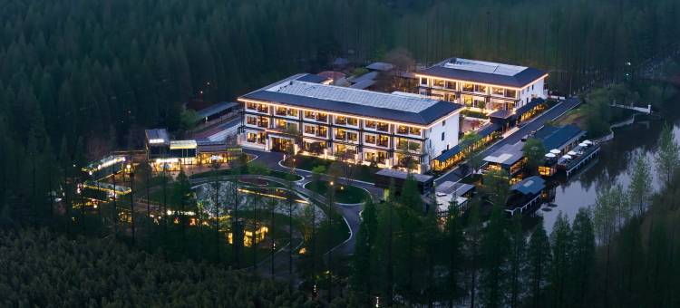 黄海森林花间亭·静林图片