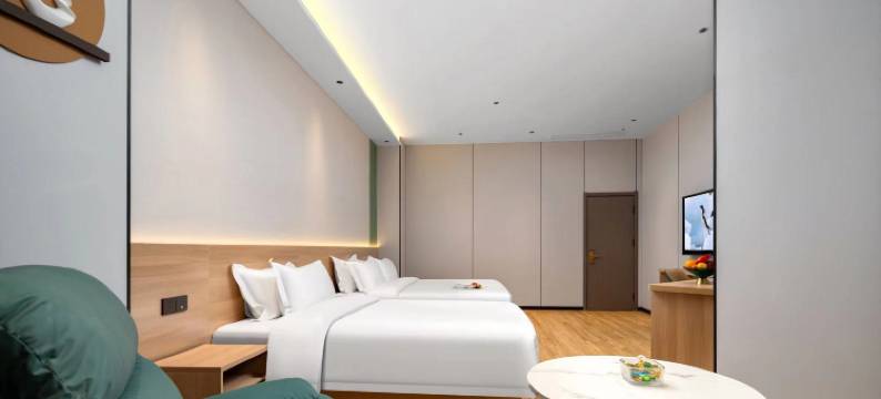 郑州蔓颐酒店(经开第八大街经开中心广场地铁站店)图片