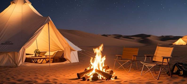 中卫Starry Galaxy 璀璨星河野奢沙漠露营地(沙坡头区店)图片