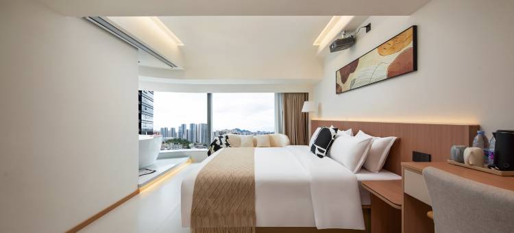涡牛·高空智能观影美宿(贵阳花果园购物中心甲秀楼店)图片