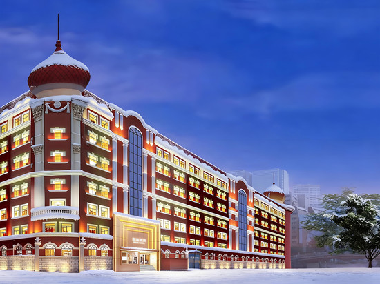 哈尔滨君逸·庭院美景酒店(中央大街索菲亚教堂店)