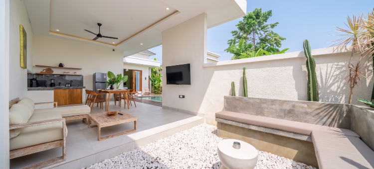Dasha 2 - Chic 2BR Canggu Hideaway with Spacious Pool & Patio图片