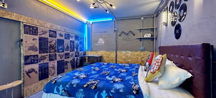 星空穿梭·复古美学·LOFT酒店公寓(成都红星桥地铁站店)图片