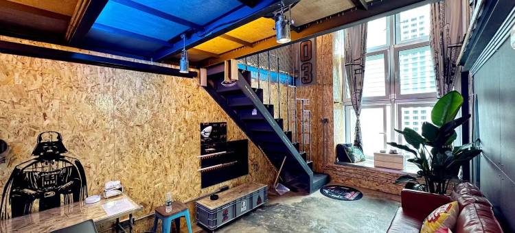 星空穿梭·复古美学·LOFT酒店公寓(成都红星桥地铁站店)图片