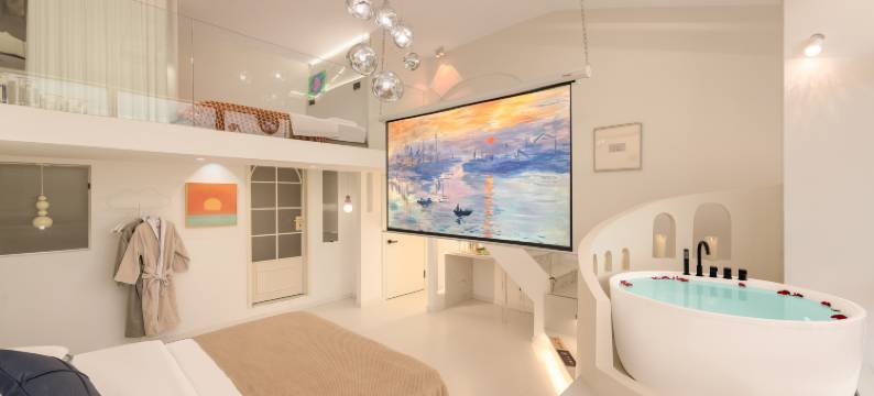 Sweet dreams·好梦景观影音智能｜设计师艺术民宿(花果园店)图片