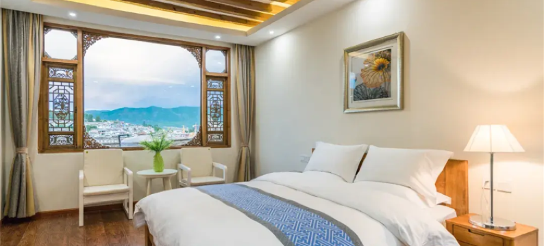 玉满楼丨雪山观景全景客栈(丽江古城大水车店)图片