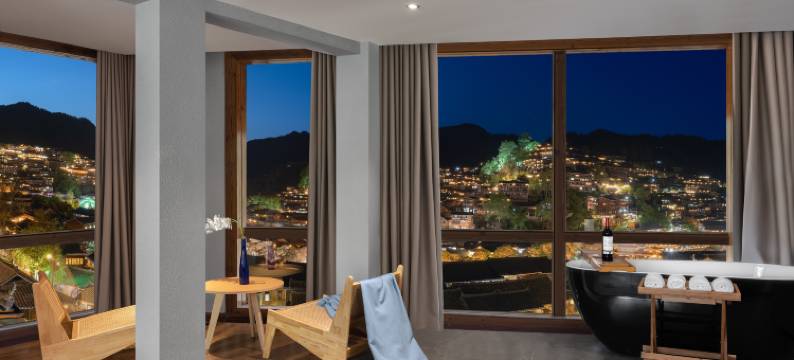 山与宿·花庄园(西江千户苗寨观景台店)图片