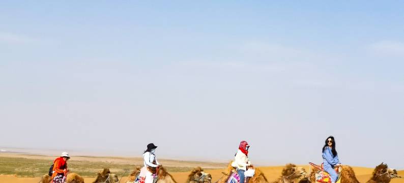 大漠星空沙漠露营地图片