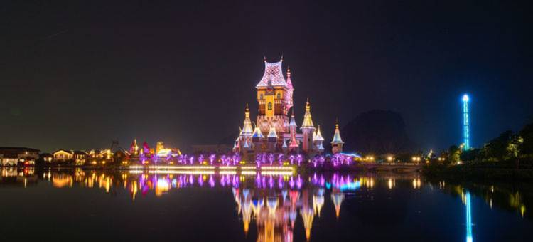 英德奥园巧克力王国心花墅院温泉度假别墅图片