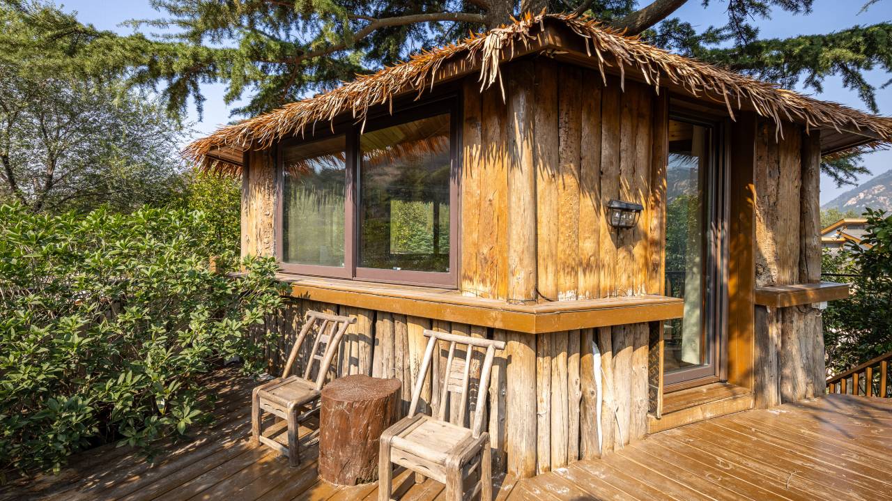 花筑·涵煦园庭院汤泉民宿(崂山区店)图片