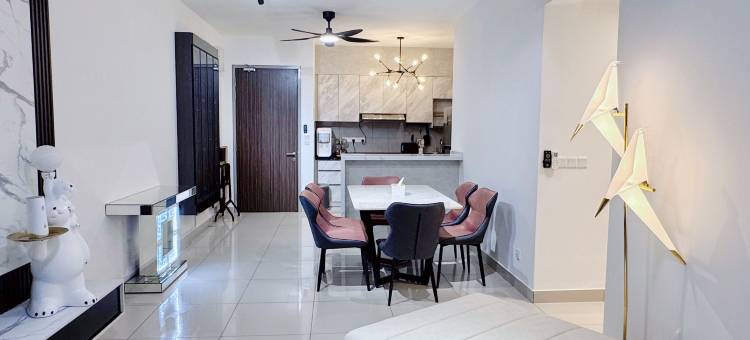 KL3-4房公寓｜大户型多人住｜近地铁&商场｜无边泳池(KL Modern Family Suites • 3–4BR • Walk to MRT/Mall • Infinity Pool)图片