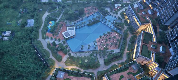黄金海岸33楼1卧室海景公寓带桥梁毗邻Oakwood PIK (至少入住3晚)(Sea View with Bridge @Gold Coast 1BR at 33rd)图片