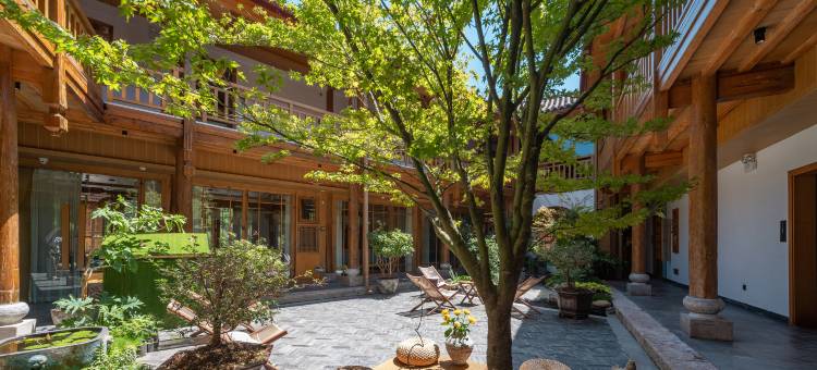 雲若水·隐逸翠庭丨双庭院花园观景纳居(古城南门忠义市场店)图片