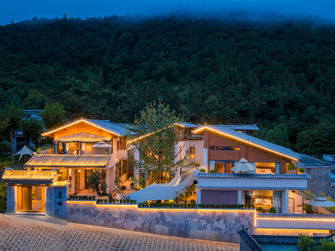 腾冲东坡宋式美学温泉酒店(和顺古镇店)