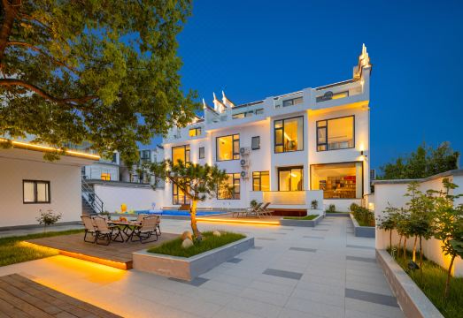 花筑·九华山花开未满民宿（游客换乘中心店）外景图