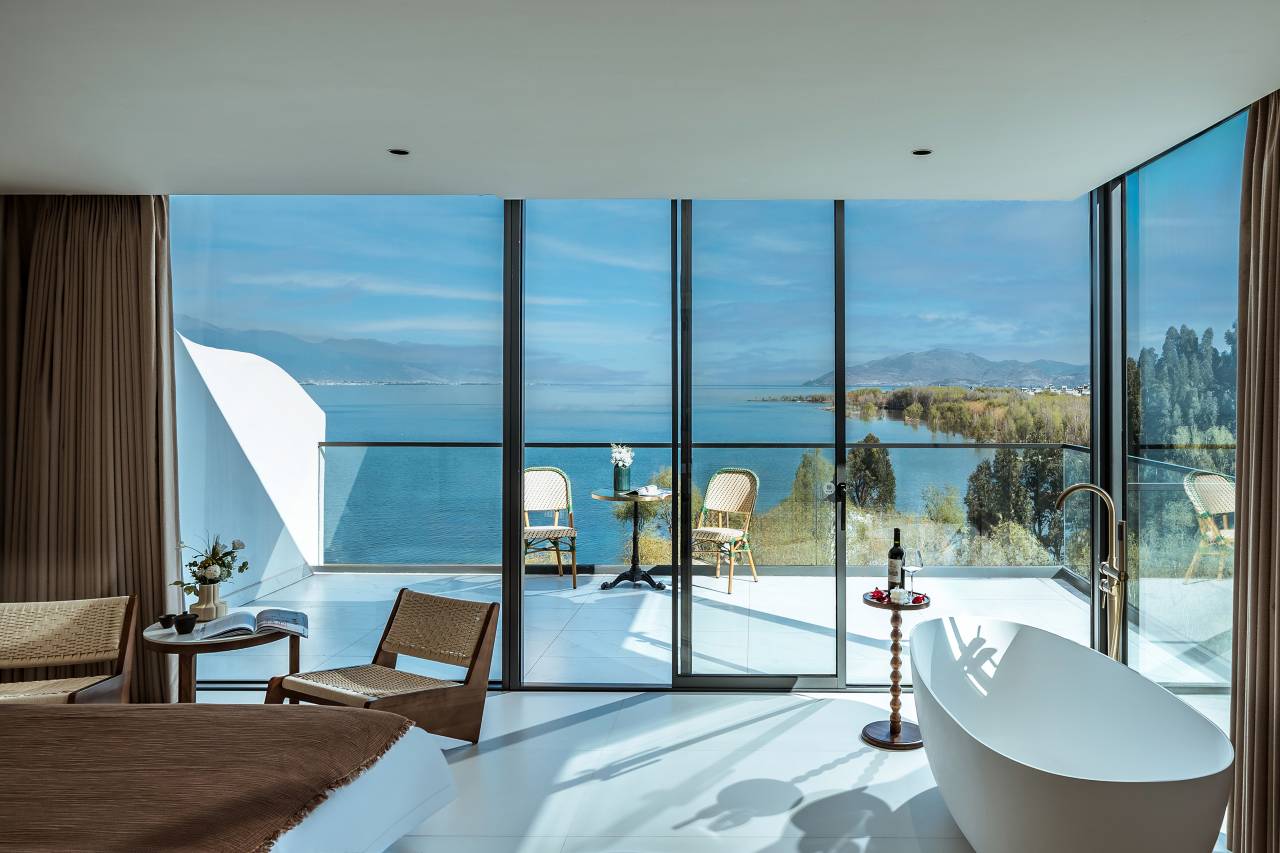 花筑·涵哲半海|PanoramicSeascape推窗见海观景美墅(洱海公园店)图片