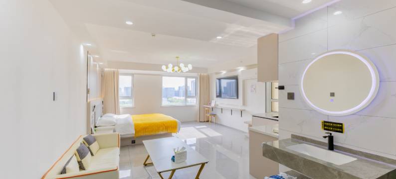 合悦观海影音酒店(烟台大学国际博览中心店)图片