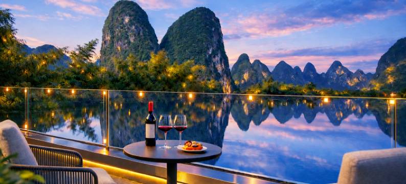 阳朔静然山水酒店(20元人民币景区店)图片