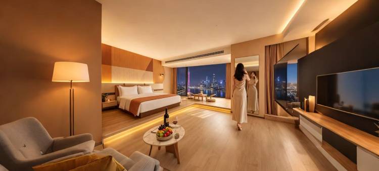 驻马店·素美|Modern·City·Design酒店(驿城高铁西站店)图片