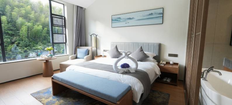 霍山白鹭园峪墅山庄图片