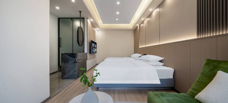 天壹·全景智能酒店(重庆江北国际机场中央公园地铁站店)图片